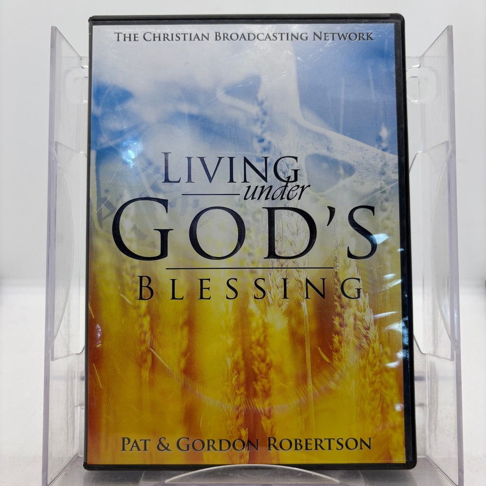 Living Under God's Blessing DVD CBN Pat & Gordon Robertson Christian Media 2014